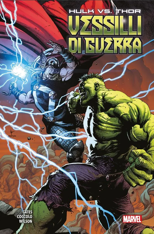HULK VS THOR - VESSILLI DI GUERRA
