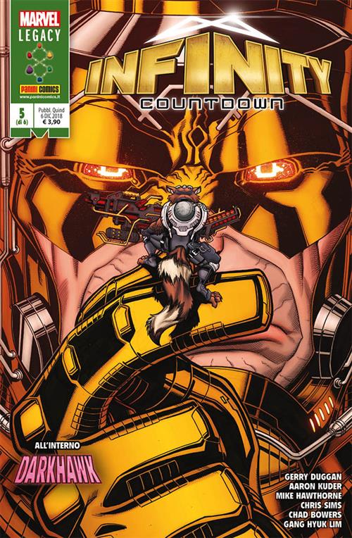 MARVEL MINISERIE 208 - INFINITY COUNTDOWN 5 (DI 6)