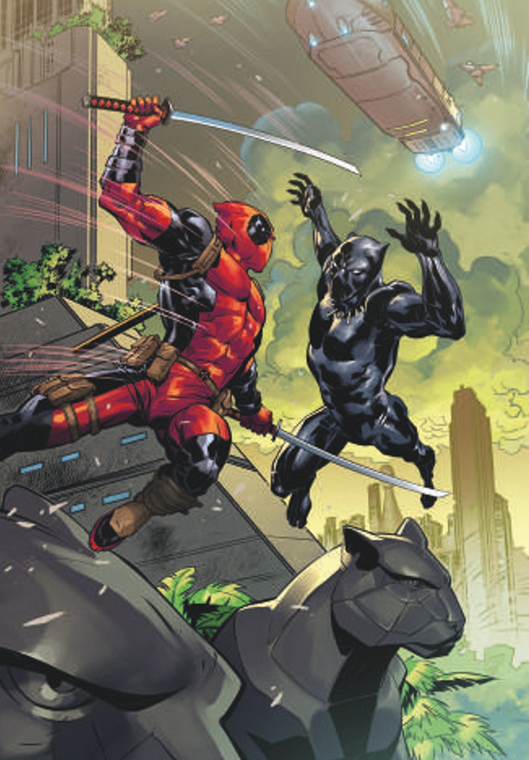 DEADPOOL VS BLACK PANTHER