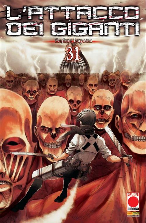L'ATTACCO DEI GIGANTI 31 - PRIMA RISTAMPA - REGULAR