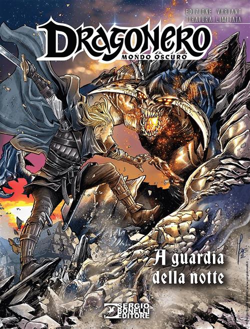 MONDO OSCURO VOL.1 - DRAGONERO 114 - A GUARDIA DELLA NOTTE - VARIANT MARCO CHECCHETTO