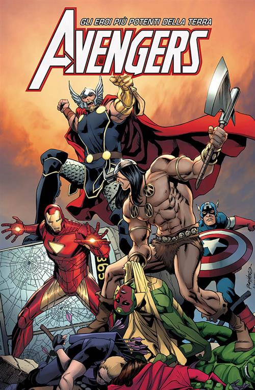 AVENGERS 5 - AVENGERS 109 - VARIANT CONAN
