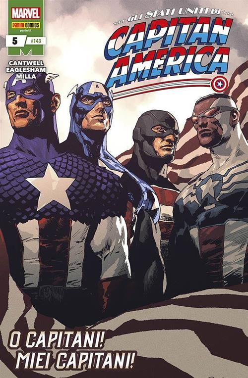 GLI STATI UNITI DI CAPITAN AMERICA 5 - CAPITAN AMERICA 143