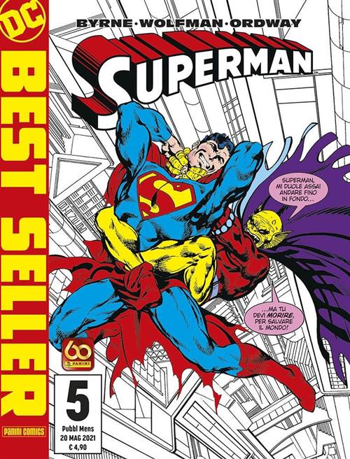 DC BEST SELLER NUOVA SERIE - SUPERMAN DI JOHN BYRNE 5