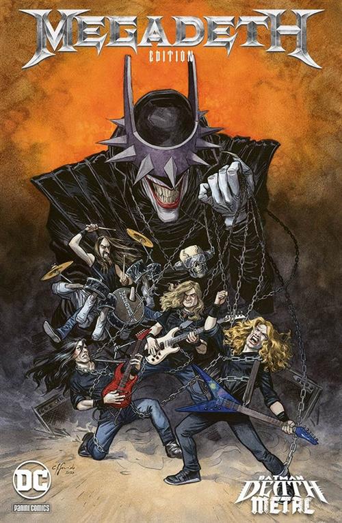 DC CROSSOVER 7 - BATMAN: DEATH METAL 1 - VARIANT BAND: MEGADETH