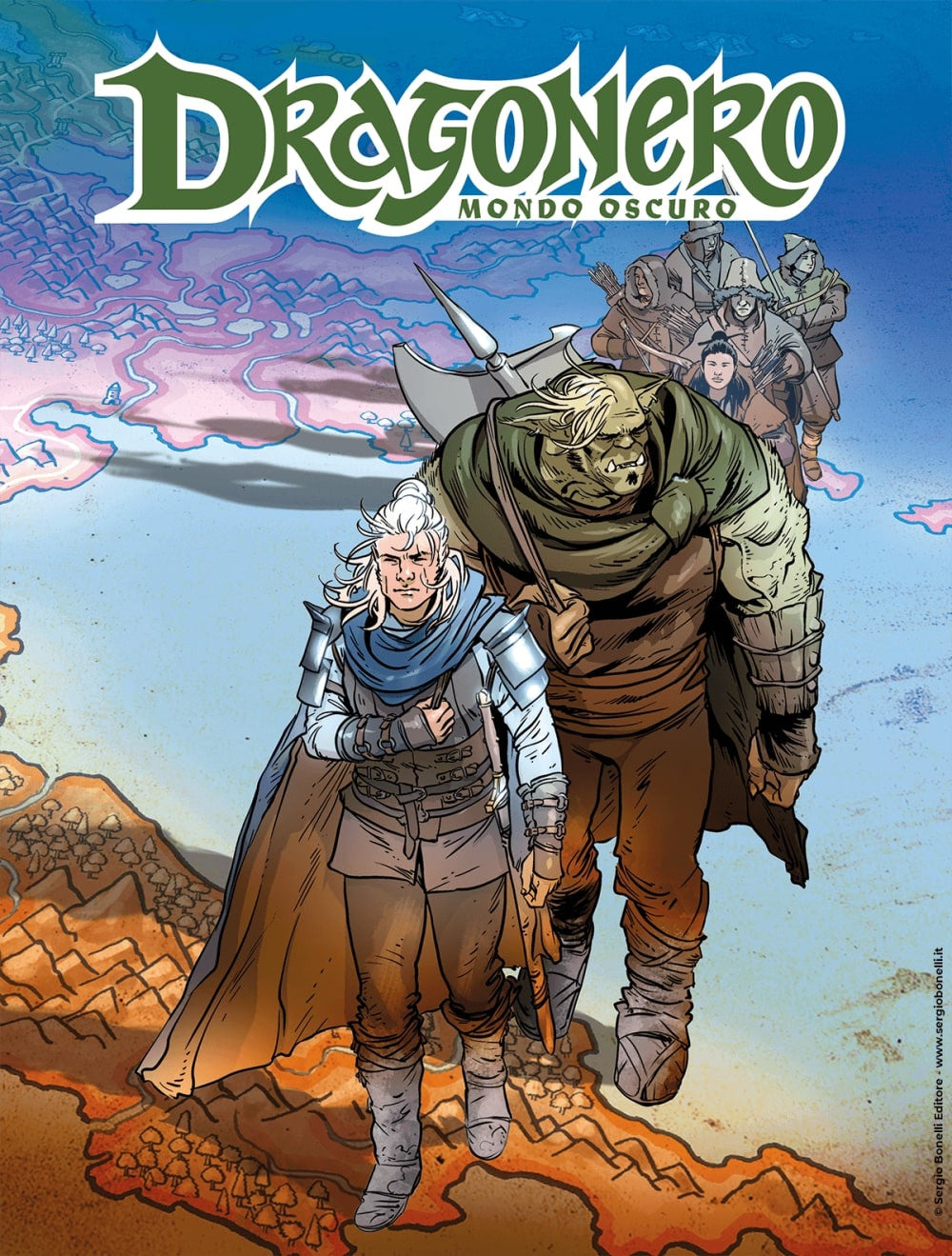 MONDO OSCURO VOL.25 - DRAGONERO 138 - TERRE SCONOSCIUTE - VARIANT