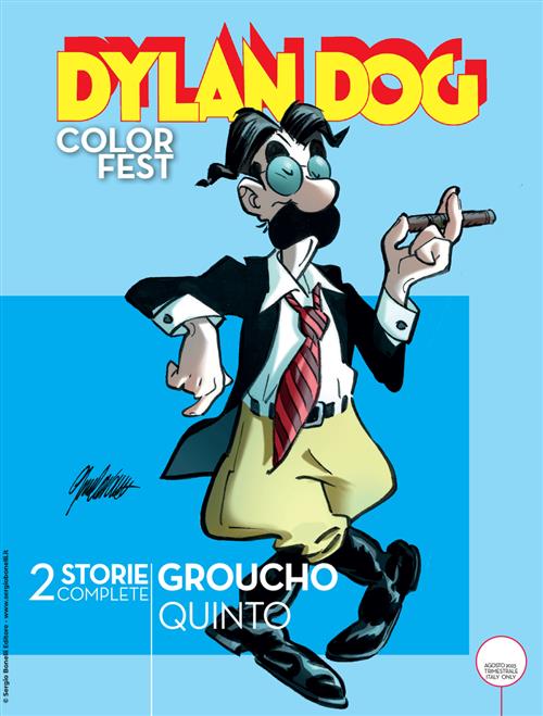 DYLAN DOG COLOR FEST 46 - GROUCHO QUINTO