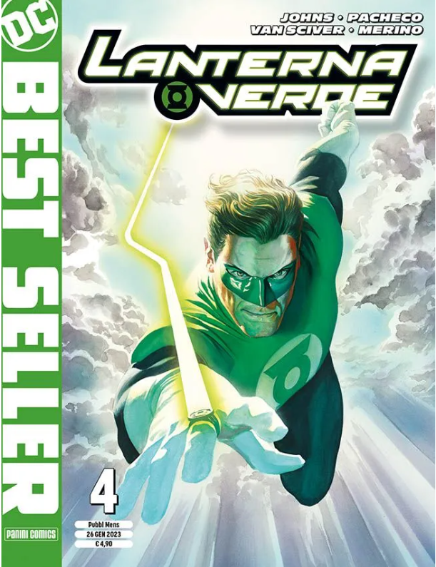 DC BEST SELLER - LANTERNA VERDE DI GEOFF JOHNS VOL.4