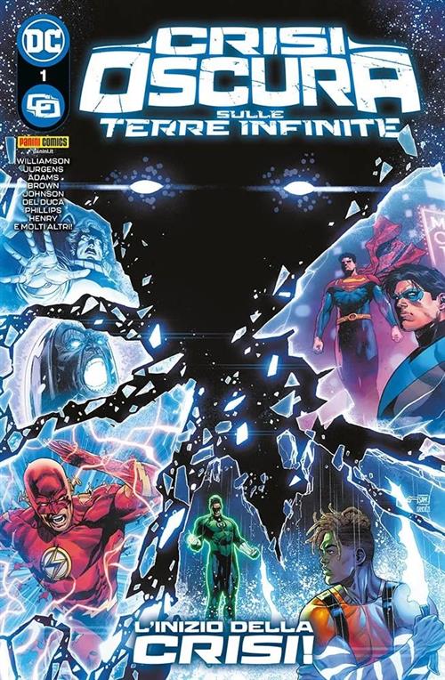 DC CROSSOVER 24 - CRISI OSCURA SULLE TERRE INFINITE 1 - REGULAR