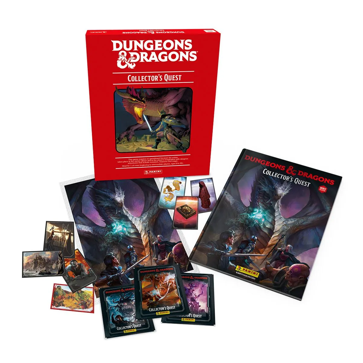DUNGEONS & DRAGONS - 50TH ANNIVERSARY - COLLECTOR'S QUEST - LIMITED EDITION SCATOLA ROSSA