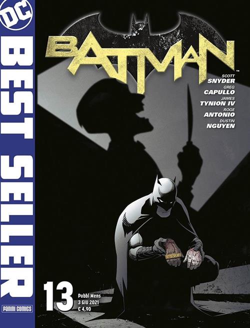 DC BEST SELLER - BATMAN DI SCOTT SNYDER & GREG CAPULLO 13