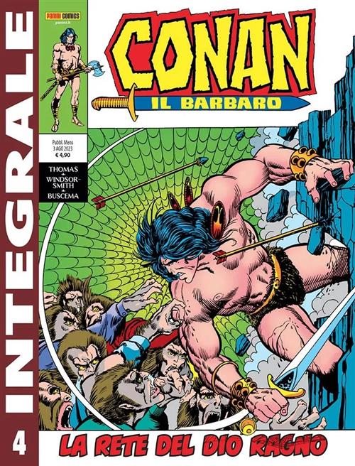 CONAN IL BARBARO VOL.4 - PANINI COMICS INTEGRALE