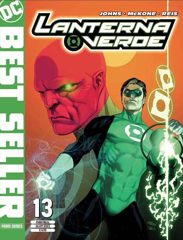 DC BEST SELLER - LANTERNA VERDE DI GEOFF JOHNS VOL.13