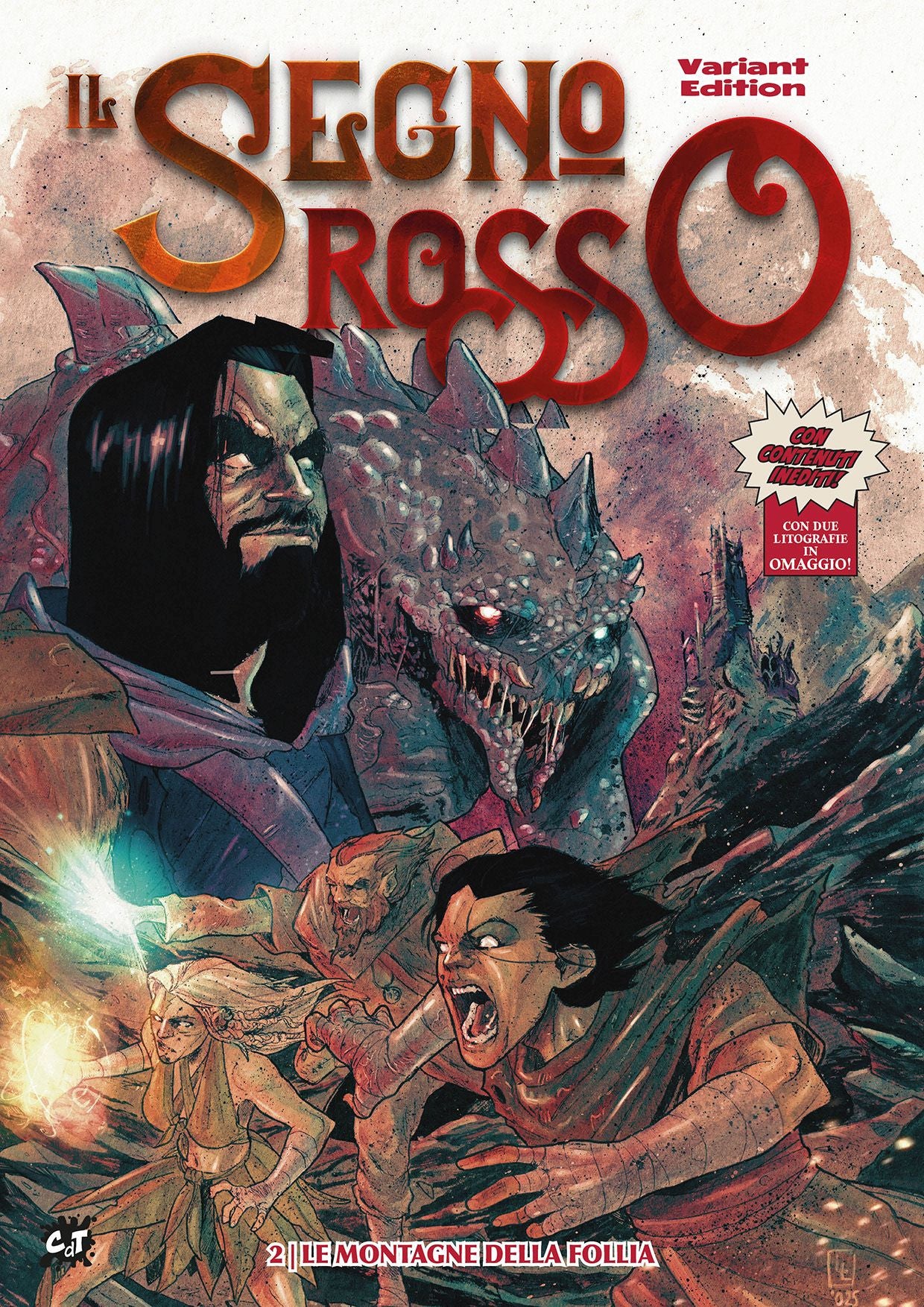IL SEGNO ROSSO VOL.2 - LE MONTAGNE DELLA FOLLIA - VARIANT