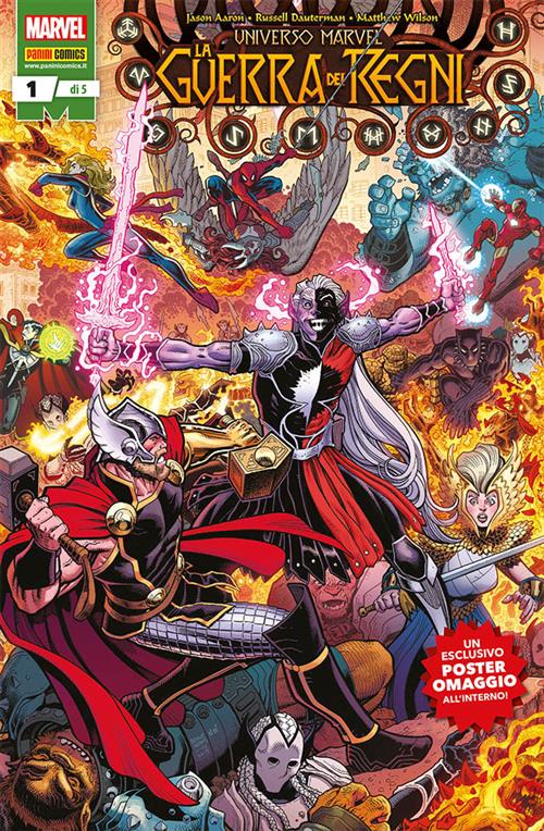 MARVEL MINISERIE 222 - UNIVERSO MARVEL: LA GUERRA DEI REGNI 1