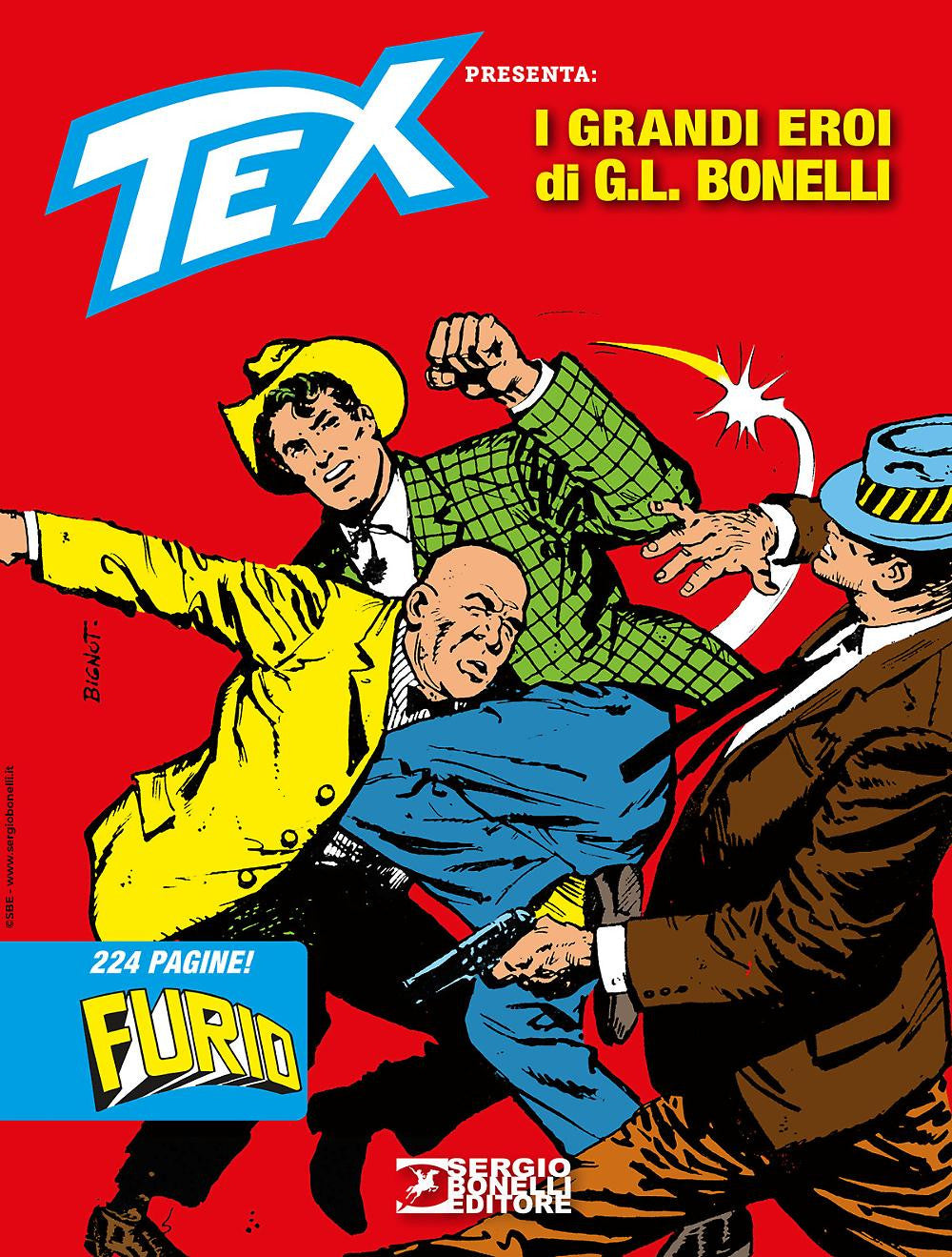 AVVENTURA MAGAZINE 2025 - TEX PRESENTA: I GRANDI EROI DI G.L. BONELLI FURIO