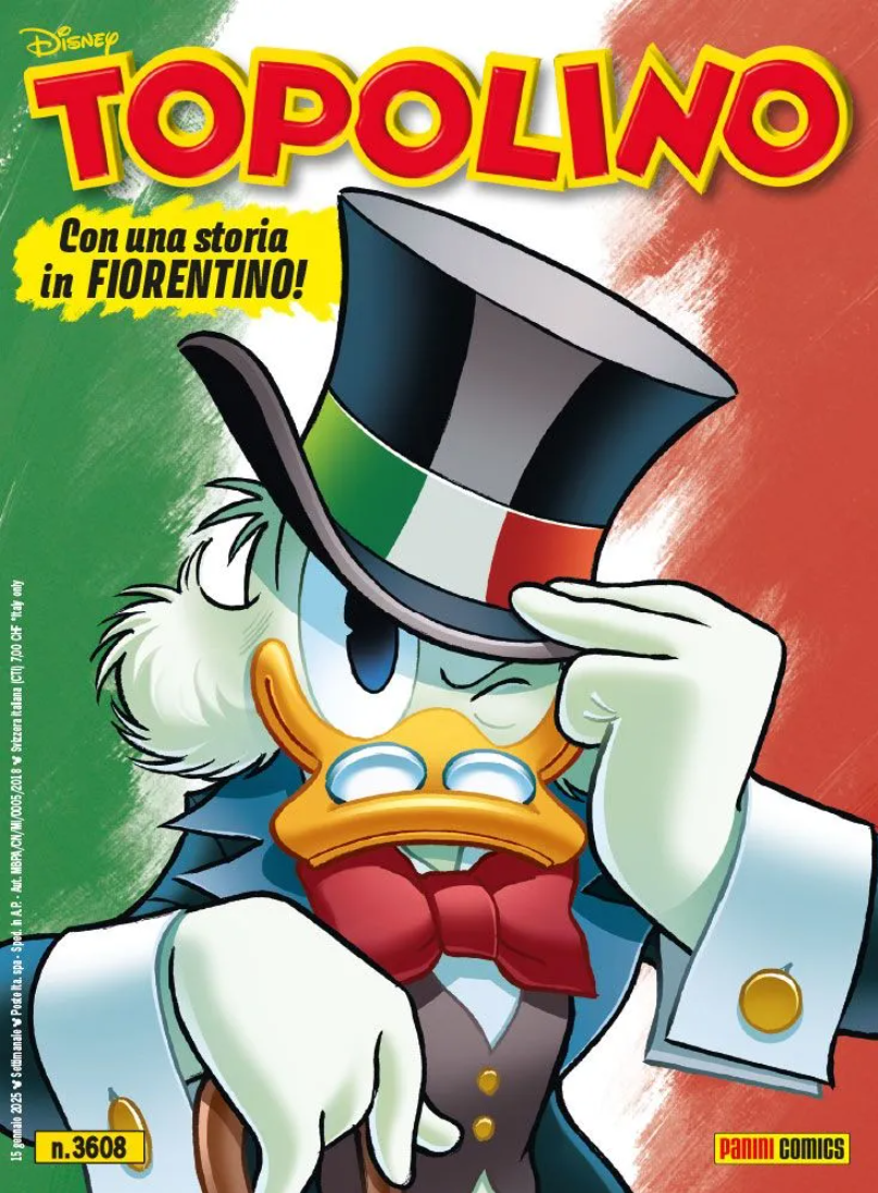 TOPOLINO 3608 - VERSIONE TOSCANA