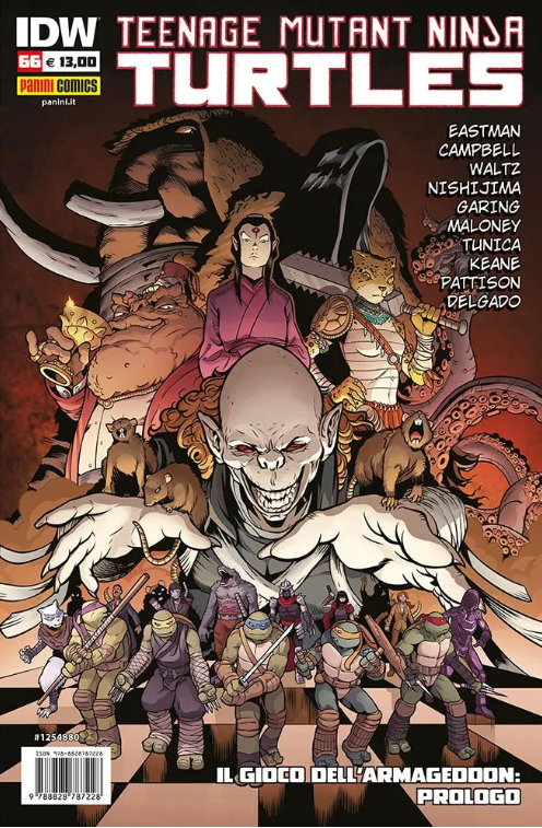 TEENAGE MUTANT NINJA TURTLES 66