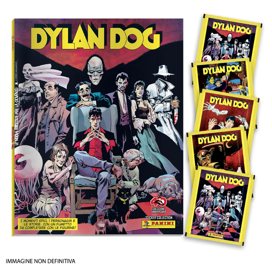 DYLAN DOG STICKER ALBUM E TRADING CARD COLLECTION - STARTER PACK