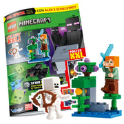 LEGO MINECRAFT SPECIALE N.4 - ALEX + SCHELETRO XXL