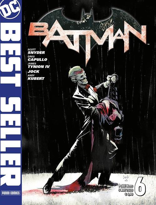 DC BEST SELLER - BATMAN DI SCOTT SNYDER & GREG CAPULLO 6 - PRIMA RISTAMPA