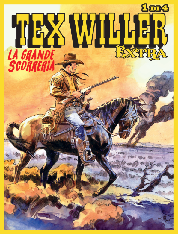 TEX WILLER EXTRA 15 - LA GRANDE SCORRERIA 1 DI 4