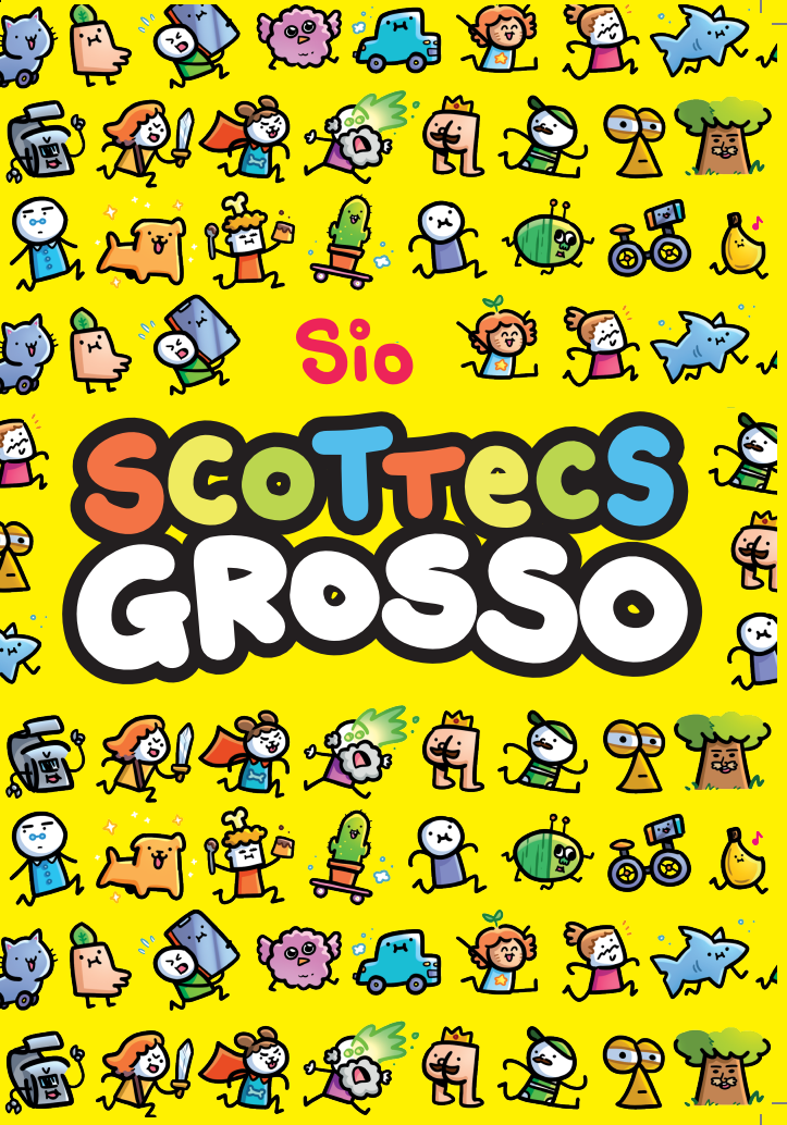 SCOTTECS GROSSO - 100% FUMETTI A COLORI DI SIO - VARIANT