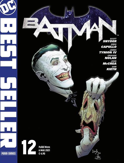 DC BEST SELLER - BATMAN DI SCOTT SNYDER & GREG CAPULLO 12