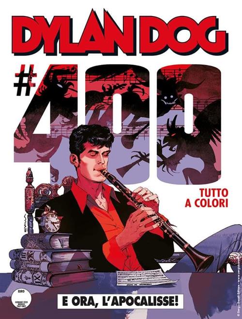 DYLAN DOG 400 FUMETTERIA - E ORA, L'APOCALISSE! - VARIANT A CLAUDIO VILLA