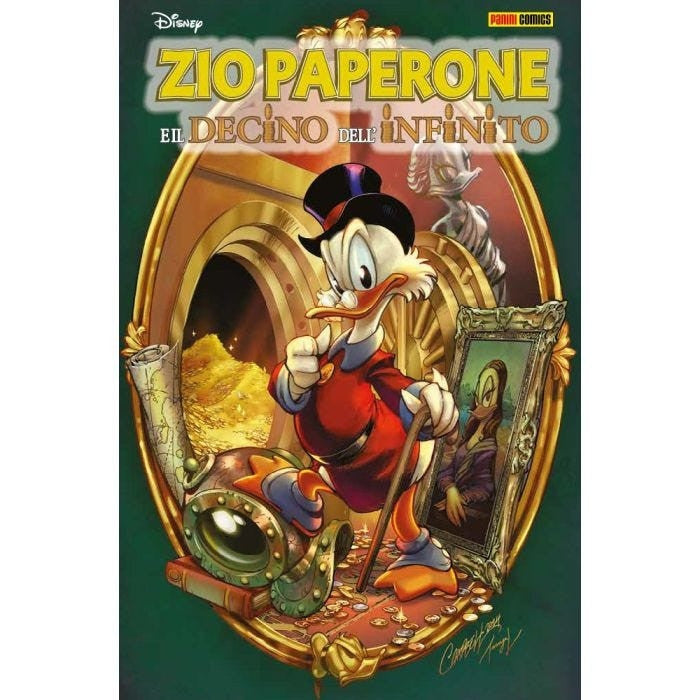 ZIO PAPERONE E IL DECINO DELL'INFINITO - VARIANT J.SCOTT CAMPBELL