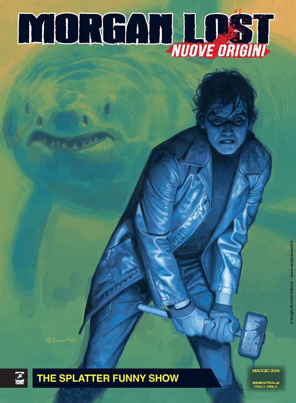 MORGAN LOST GRIND NOVELS VOL.5 - NUOVE ORIGINI - THE SPLATTER FUNNY SHOW