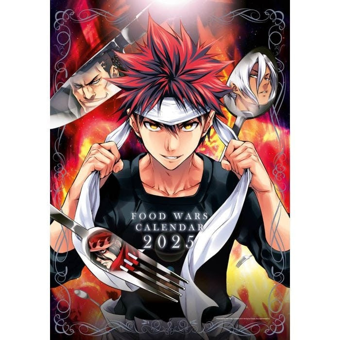 FOOD WARS - CALENDARIO 2025