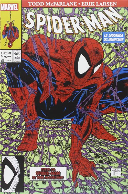 MARVEL OMNIBUS - SPIDER-MAN DI TODD MCFARLANE E ERIK LARSEN - PRIMA RISTAMPA