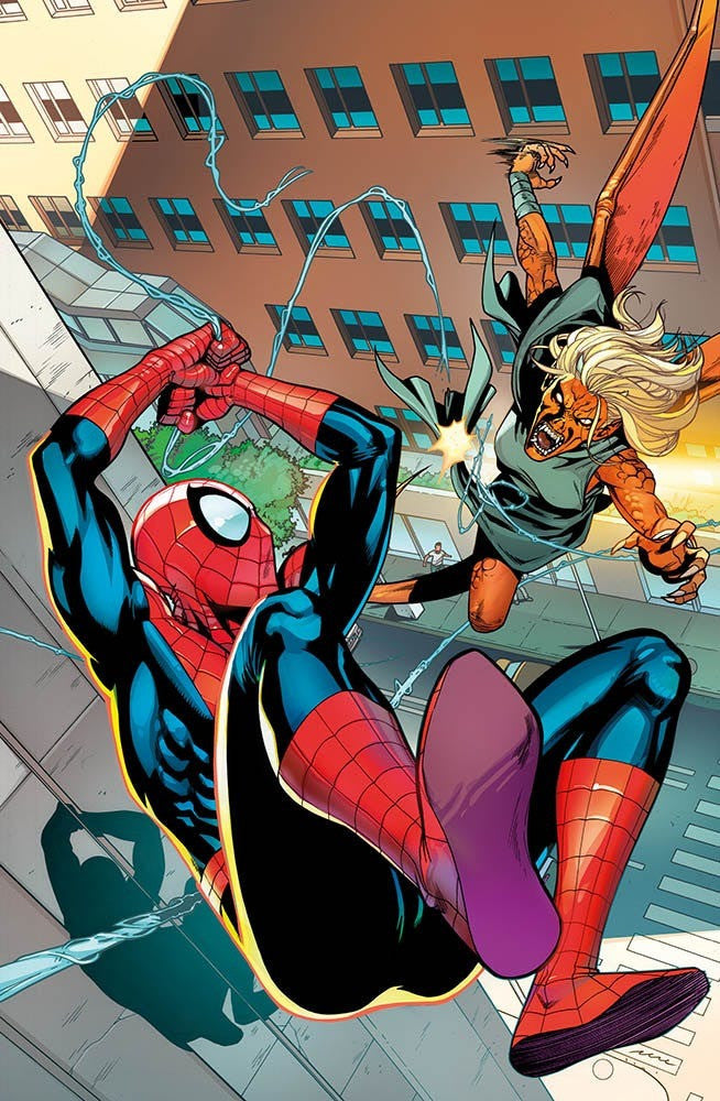 AMAZING SPIDER-MAN DIVISI 1 - SPIDER-MAN 893 - VARIANT DI PERE PEREZ