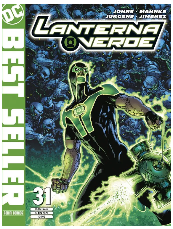 DC BEST SELLER - LANTERNA VERDE DI GEOFF JOHNS VOL.31