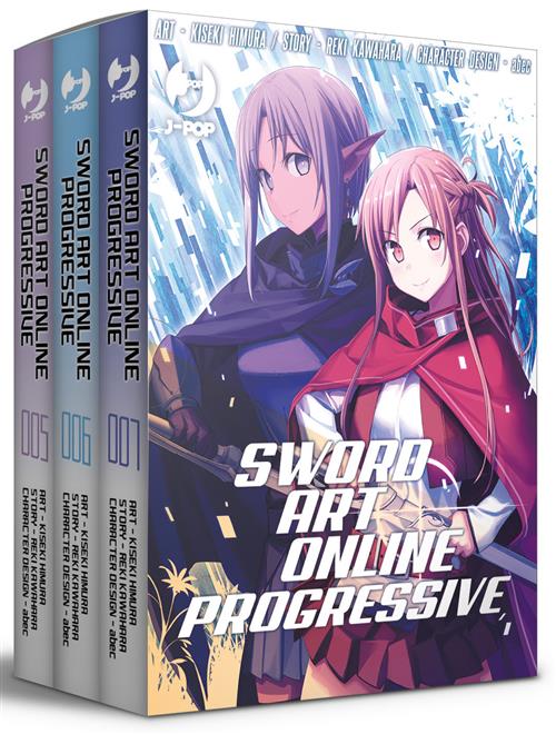 SWORD ART ONLINE - PROGRESSIVE - BOX 2 (VOL. 5-7)