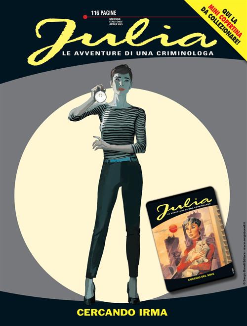 JULIA 295 - MINI COPERTINA - JULIA 19: L'OCCHIO DEL SOLE