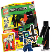 LEGO MINECRAFT PLUS N.15 - ENDERMAN + EROE CICLOPE + LIMITED CARD IRON GOLEM