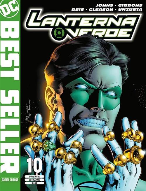 DC BEST SELLER - LANTERNA VERDE DI GEOFF JOHNS VOL.10