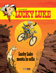 LUCKY LUKE MONTA IN SELLA