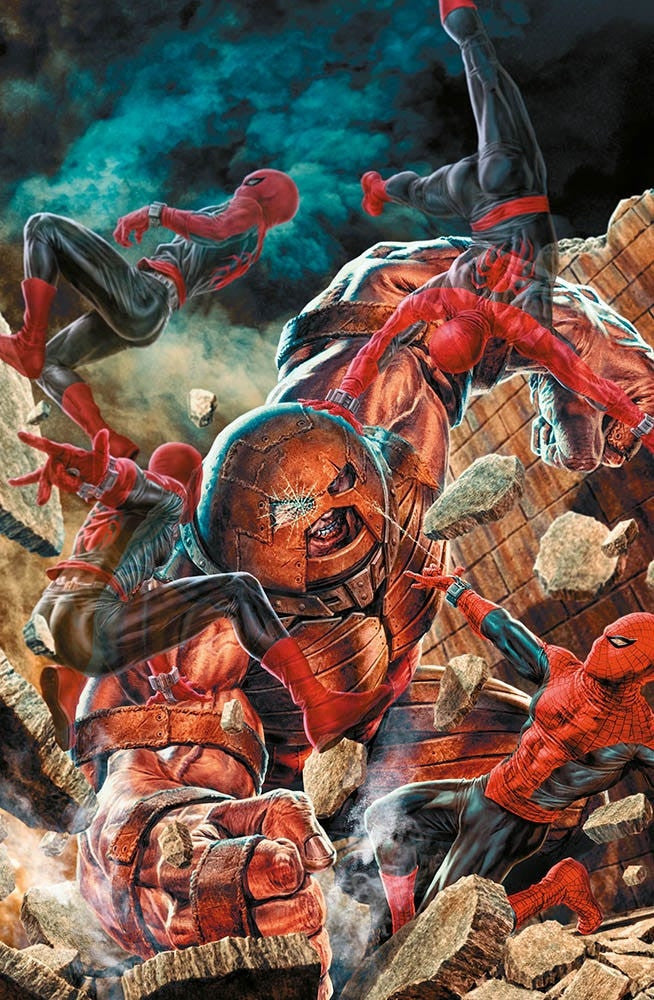 AMAZING SPIDER-MAN 15 - SPIDER-MAN 891 - AMAZING VISIONS VARIANT DI LEE BERMEJO