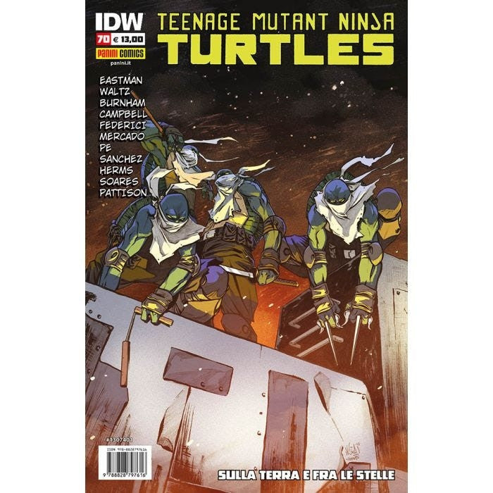 TEENAGE MUTANT NINJA TURTLES 70