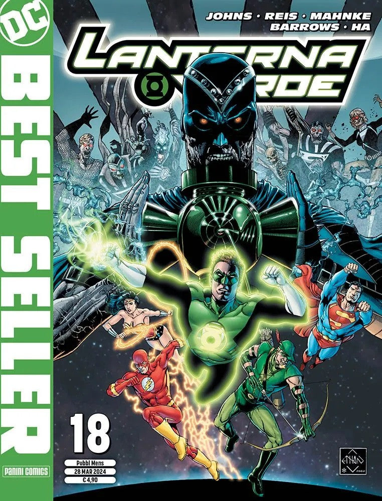 DC BEST SELLER - LANTERNA VERDE DI GEOFF JOHNS VOL.18