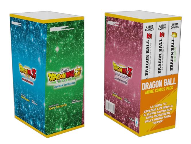 DRAGON BALL - ANIME COMICS PACK
