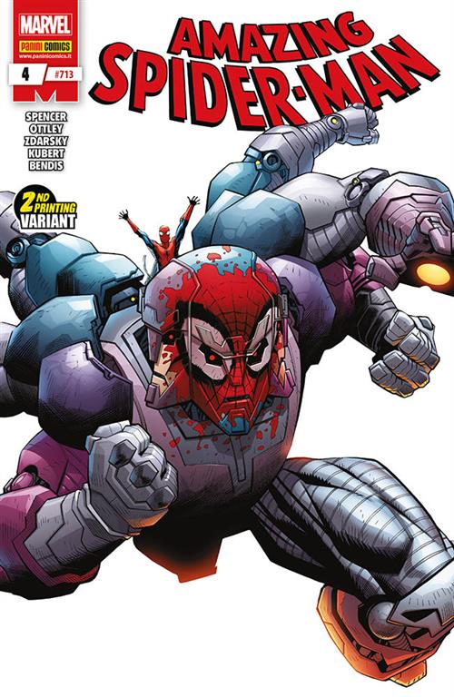 AMAZING SPIDER-MAN 4 - AMAZING SPIDER-MAN 713 - PRIMA RISTAMPA
