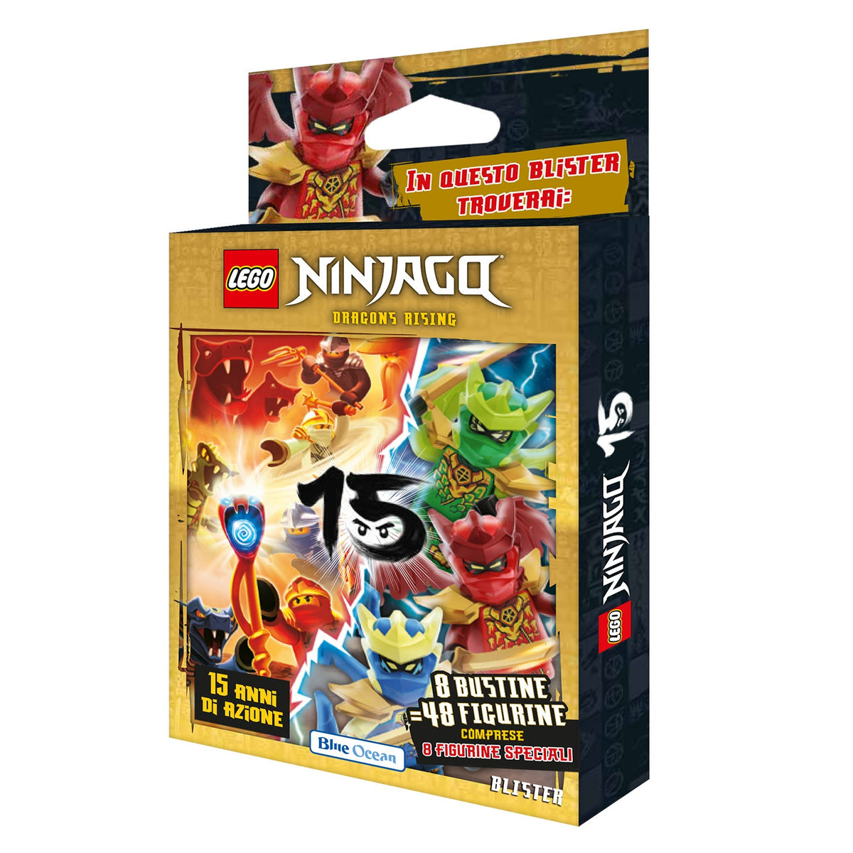 LEGO NINJAGO: 15 ANNI DI AZIONE STICKER COLLECTION - BLISTER