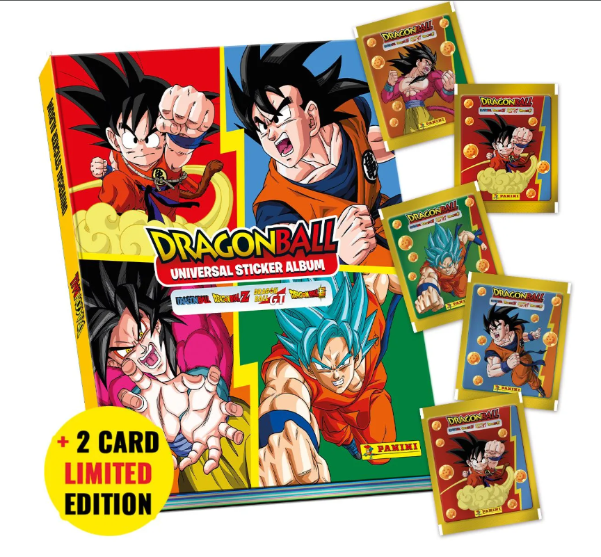 DRAGON BALL UNIVERSAL STICKER COLLECTION - HARDCOVER