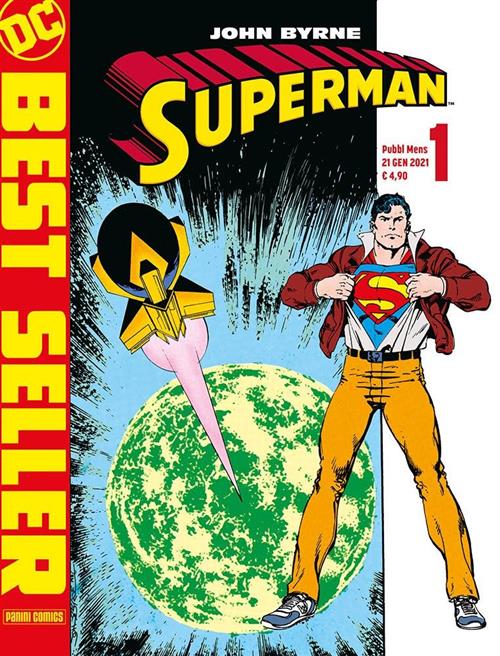 DC BEST SELLER NUOVA SERIE - SUPERMAN DI JOHN BYRNE 1 - REGULAR