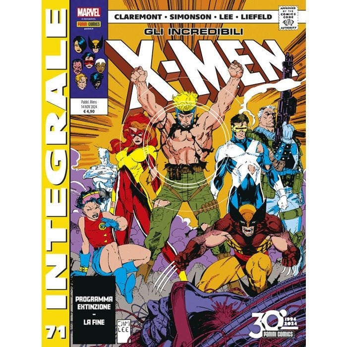 MARVEL INTEGRALE - X-MEN DI CHRIS CLAREMONT 71