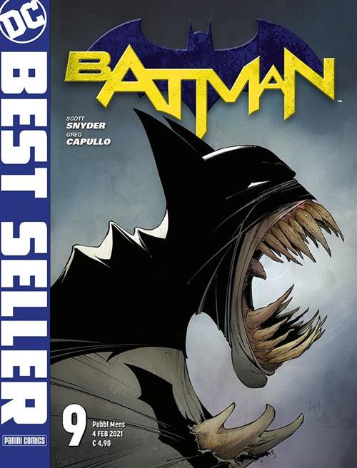 DC BEST SELLER - BATMAN DI SCOTT SNYDER & GREG CAPULLO 9